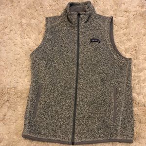 Grey Patagonia Sweater Fleece Vest